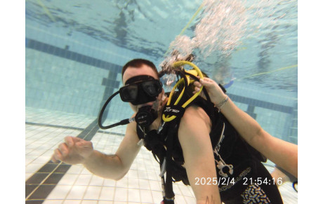 Entrainements piscine